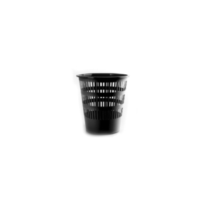 Cestino gettacarte Donau 12 litri - nero D307-01