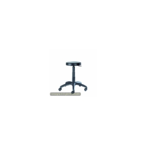 Seduta tecnica Work 40 in PU flessibile e lavabile Nero Seditaly bassa LBGSF0000PU01