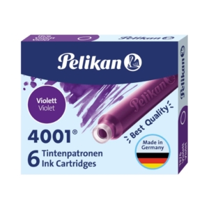 Cartucce per stilografica Pelikan TP/6 violetto - 301697 (conf. da 6 cartucce)