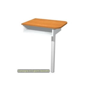 Allungo con vano a giorno per mobile di servizio angolo Ristoro 60x45h.84 cm Artexport Noce chiaro/Bianco -