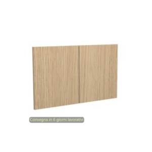 Coppia di ante a scatto senza maniglie 60xh36,8 cm per librerie Artexport Rovere - 1502A/C