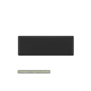 Pannello acustico fonoassorbente L.140xh.40 cm Moody Artexport Nero 3-BSAJ1400-IQ