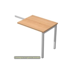Allungo reversibile dx/sx per scrivania Presto Venere Plus 80x60x72,5 cm - Artexport piano Rovere - 671/C
