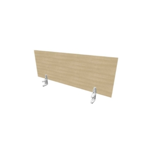 Pannello divisorio in melaminico Rovere per scrivanie singole 120xh.42 cm linea Practika Quadrifoglio - CODI120-RK