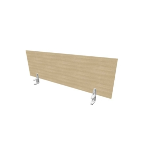 Pannello divisorio in melaminico Rovere per scrivanie singole 140xh.42 cm linea Practika Quadrifoglio - CODI140-RK