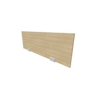 Pannello divisorio in melaminico Rovere per bench 100xh.35 cm linea Practika Quadrifoglio - CODB100-RK