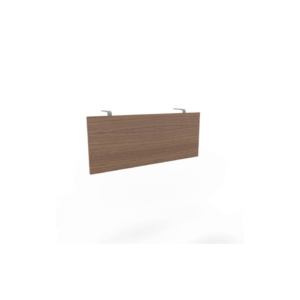 Pannello frontale in melaminico Noce canaletto 88,7xh.35,1 cm per scrivanie Practika Quadrifoglio COFRA120-NO