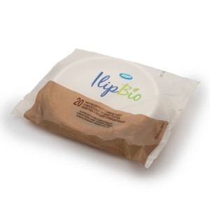 Piatti dessert Bianchi IlipBio in PLA BIO compostabile Ø165 mm - 71428 (conf.20)