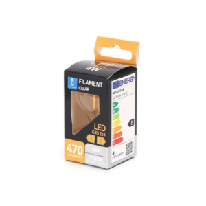 Lampadina a filamento LED luce calda 4W G45 - E14 - 470 lumen Aigostar Ø45xh.78 mm - B10106AM6