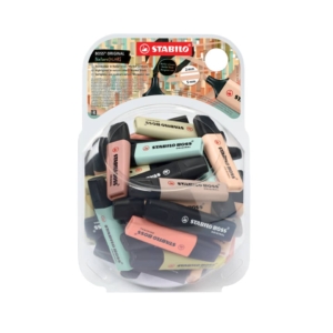 Evidenziatori Stabilo Boss Nature Colors - Colori Assortiti - 70/60-2-1 (boule 60 pezzi)