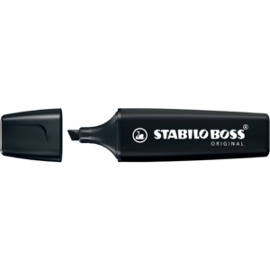 Pennarello Stabilo Boss Original - colore Nero - 70/46