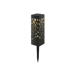 Lampioncino LED in plastica con pannello solare e sensore crepuscolare Aigostar luce calda - lanterna - B10201J9R