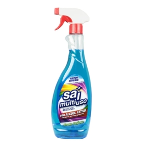 Detergente multiuso con alcool attivo e nebulizzatore SAI 0,75 litri 0301542