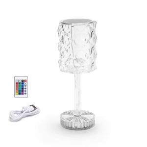Lampada da tavolo Trasparente 1W Aigostar RGB 306854
