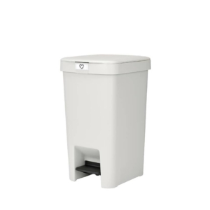 Pattumiera a pedale Brabantia StepUp per raccolta differenziata - capacità 16 litri - light grey - 800221