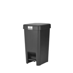 Pattumiera a pedale Brabantia StepUp per raccolta differenziata - capacità 10 litri - dark grey - 800344