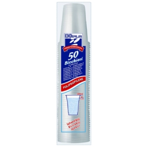 Bicchieri in PP Dopla Professional Trasparente 520 ml - 22605 (conf.50)