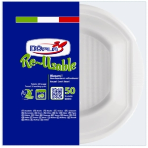 Scodelle Dopla Reusable in polistirene reuse 630 ml - 8157 (conf.50)