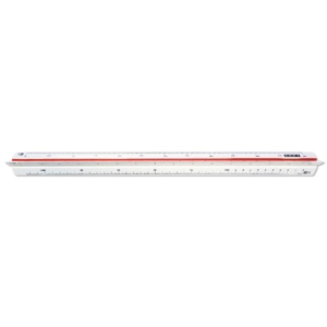 Scalimetro 30 cm uso arredamento 1:20 - 25 - 50 - 75 - 100 - 125 Arda - 110