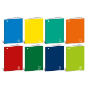 Quaderno punto metallico Maxi Blasetti Colorface A4 - 18+1 fogli - 100g/m² - 5 mm 5909