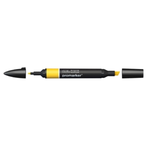 Pennarello Winsor&Newton Promarker doppia punta fine-scalpello 2,5-0,5mm - sunflowers - 0203224