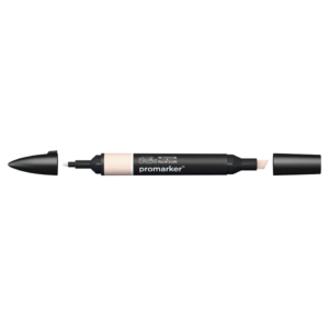 Pennarello Winsor&Newton Promarker doppia punta fine-scalpello 2,5-0,5mm - satin - 0203186