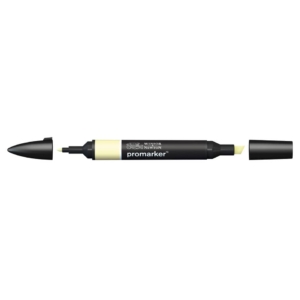 Pennarello Winsor&Newton Promarker doppia punta fine-scalpello 2,5-0,5mm - soft lime - 0203368