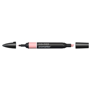 Pennarello Winsor&Newton Promarker doppia punta fine-scalpello 2,5-0,5mm - cocktail pink - 0203344