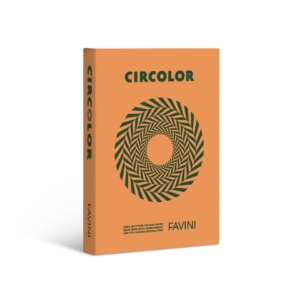 Carta colorata Favini Circolor 100% riciclata 80g/m² A4 - Arancio zucca - A71E524 (risma da 500 fogli)