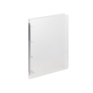 Raccoglitore Favorit Lumina in PPL A4 4 anelli tondi Ø15 mm - 22x30 cm - Trasparente neutro - 400083622