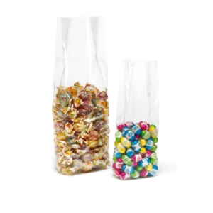 Sacchetti per alimenti Trasparenti con soffietto fondo quadro Favorit 40µm 6+5x20 cm - 100501137 (conf.50)