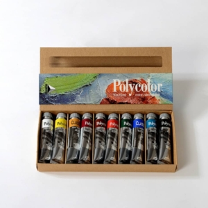 Colori vinilici fini Maimeri Polycolor in tubetto 20 ml - Colori Assortiti - M1298100 (conf.10)