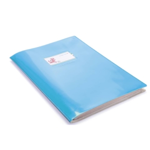 Copertine per quaderni in PVC coprimaxi Colorosa 21x30 cm Azzurro - 36718017 (conf.25)