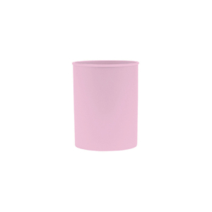 Portapenne in polipropilene rotondo Donau Ø7,5xH.9,5 cm 100% riciclabile Viola pastello - 3132101PL-23 (10 pezzi)