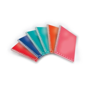 Quaderno Maxi spiralato Pigna Monocromo - 70 fogli A4 80g/m² Colori Assortiti quadretti 4mm - 0215558 4M