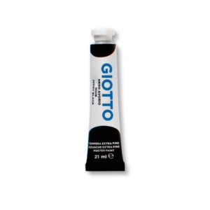 Tubetto tempera GIOTTO Extra ultrafine in tubetto 21 ml Nero - F35502400