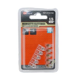 Morsetti elettrici Trasparenti Emi - 1,5 mm - 8102182 (conf.10)