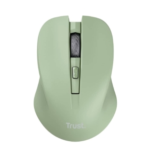 Mouse ottico wireless tasti silenziosi Trust Mydo Verde 25042