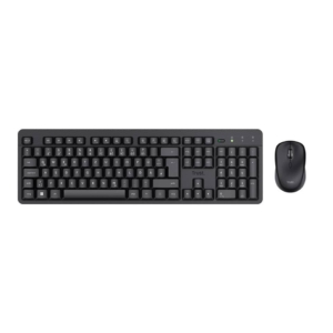 Kit tastiera e mouse wireless silenziosi Trust TKM-360 Nero 25355 ITA