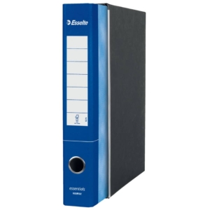 Raccoglitore ufficio con custodia Blu Esselte Essentials G74 23x33 cm - Registratori protocollo dorso 5 cm - 390774050