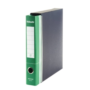 Raccoglitore ufficio con custodia Verdi Esselte Essentials G72 23x30 cm - Registratori commerciali dorso 5 cm - 390772180