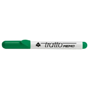 Pennarello per lavagne bianche Tratto Memo punta tonda Verde F854004