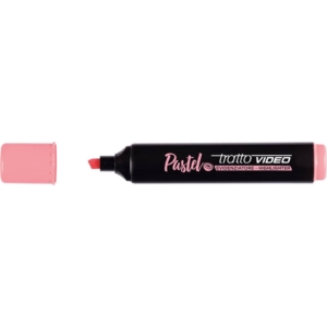 Evidenziatore Tratto Video Pastel tratto 1-5 mm pompelmo F833507