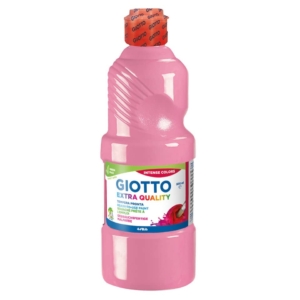 Tempera pronta GIOTTO Extra Quality in flacone 500 ml Rosa - F532806