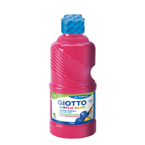 Tempera acrilica GIOTTO in flacone da 250 ml Magenta - F534010