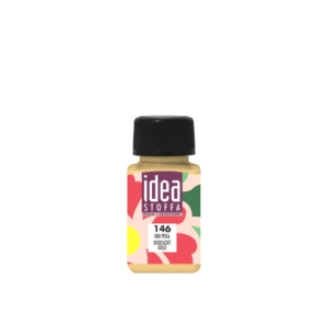 Colore per tessuti Maimeri Idea Stoffa in flacone 60 ml perlato Oro - M5014146