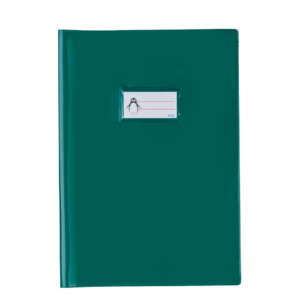 Copriquaderni Coprimaxi Favorit C25E Francese formato A4 in PVC laccato Verde scuro spessore 250µm - 100500951