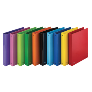 Raccoglitore 4 anelli Ø30mm Favorit Sprint formato 22x30 cm in cartone plastificato Colori Assortiti 400152300