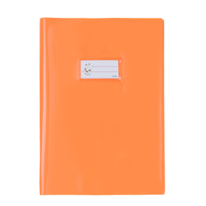 Copriquaderni Coprimaxi Favorit C25E Francese formato A4 Arancio in PVC laccato spessore 250µm - 100500940