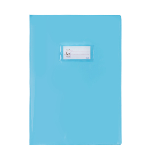 Copriquaderni Coprimaxi Favorit C25E Francese formato A4 in PVC laccato Celeste spessore 250µm - 100500954